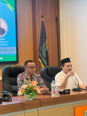 KETUA PENGADILAN AGAMA KARANGANYAR DI DAULAT JADI NARASUMBER DI UIN RM SAID SURAKARTA