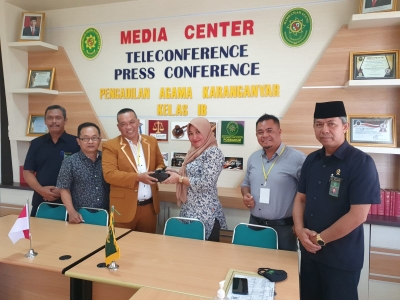 Eksekusi perkara Harta Bersama berakhir damai  Di Pengadilan Agama Karanganyar