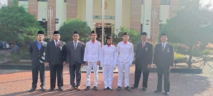 UPACARA PERINGATAN KEMERDEKAAAN RI KE-78 PENGADILAN AGAMA KARANGANYAR