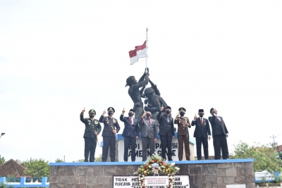 Peringatan Hari Pahlawan Tahun 2021 di Karanganyar