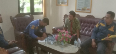 Kunjungan Pemadam Kebakaran Kabupaten karanganyar