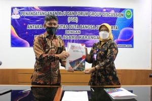 Penandatanganan Nota Kesepahaman (MoU)  PA Karanganyar dengan Universitas Duta Bangsa Surakarta