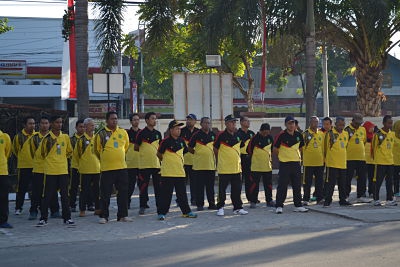 Upacara HUT Mahkamah Agung ke-73