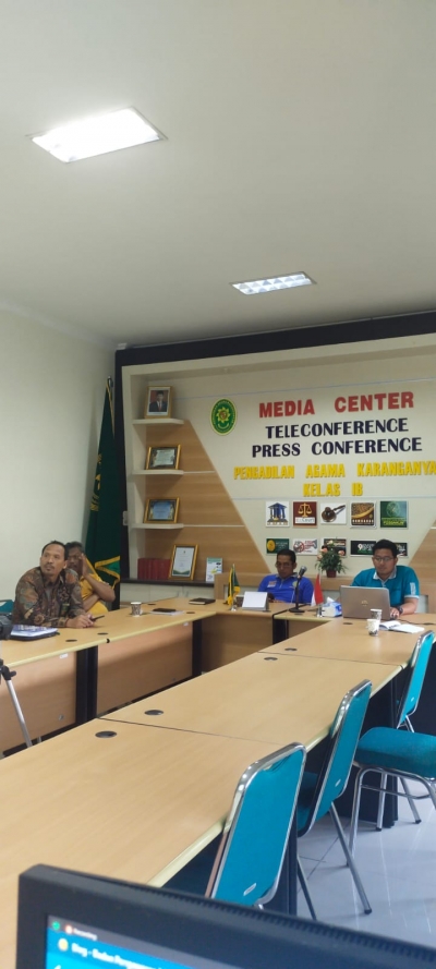 ZOOM SOSIALISASI APLIKASI &ldquo;SEMAR&rdquo; OLEH BADAN PENGAWAS MAHKAMAH AGUNG RI