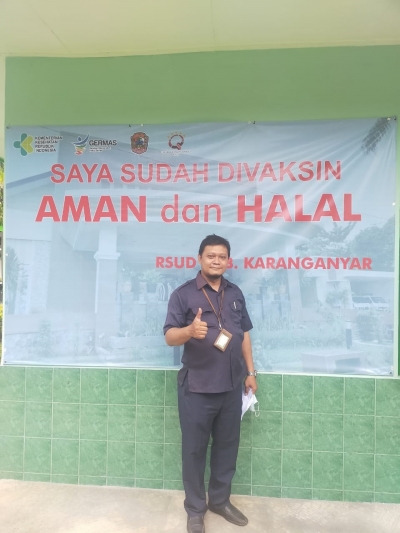 Pegawai Pengadilan Agama Karanganyar Telah Mendapatkan Vaksinasi Covid-19 Tahap Kedua