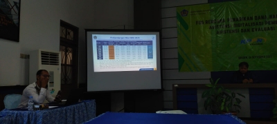 STAFF PERENCANAAN PENGADILAN AGAMA KARANGANYAR MENGHADIRI FGD DEVIASI HALAMAN III DIPA DAN ASISTENSI APLIKASI SAKTI DI KPPN SRAGEN