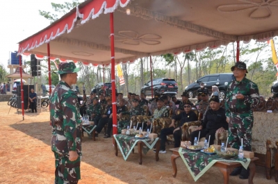 PANITERA PENGADILAN AGAMA KARANGANYAR HADIRI PERESMIAN TMMD SENGKUYUNG DESA PASEBAN, JUMAPOLO, KARANGANYAR